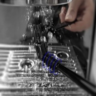 Coffee Grinder Machine Cleaning Brush Espresso Group Head Cleaner Brush Nylon