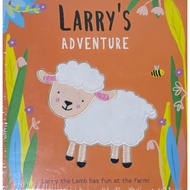 Bbw book board book larry's adventure, new, seal