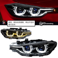 Dedicated to 12-19 BMW 3 Series Headlight Assembly F30 F35 F31 Modified LCI Spoon Headlight Double L