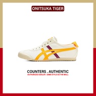 ของใหม่แท้ Onitsuka Tiger Mexico 66 " Yellow Red " รองเท้ากีฬา 1183A360 - 114 รับประกัน 1 ปี