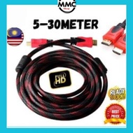 5M/10M /15M /20M/30M High Speed / High Quality Gold Plated Plug HDMI Cable 1080P HDMI for PS/3D UK/M