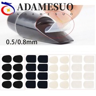 ADAMESUO Sax Mouthpiece Patches, Silicone Pads Standard Sax Mouthpiece Cushion, Soprano Clarinet 0.5