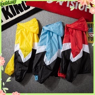 HENRY Unisex Jacket Couple men women plus size sports sunscreen jacket windbreaker jaket sukan lelak