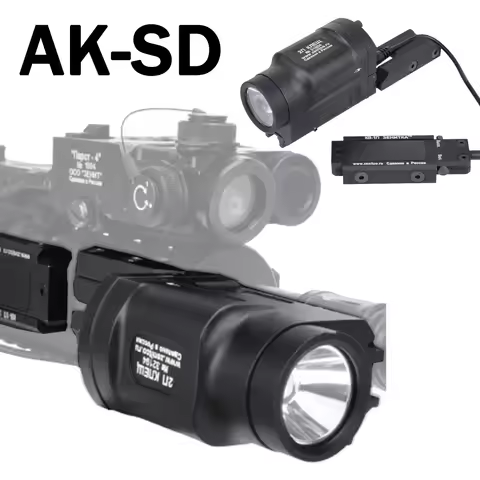 AK 47 Zenitco AK-SD Flashlight KLESCH 2P GEN2 Strobe LED Light Surefire X300 for 20mm Pictinny Rail