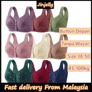 38-50BC Plus Size Wireless Seamless Woman Underwear Baju Dalam Tanpa Besi Bra Murah Cotton 无钢圈内衣 (22