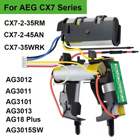 18V 3600mAh Replacement Battery for AEG CX7-2-35RM CX7-2-45AN CX7-35WRK AG3012 AG3011 AG3101 AG3013
