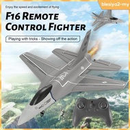 [BlesiyaedMY] RC Plane Remote Control Plane Aircraft Birthday Gift Fixed Wing Model 3CH RC F16 Fight