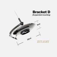 Zetlight UFO PRO MAX F8 - WRGB aquarium LED light, adjustable Horizon Aqua app, beautiful wave effec