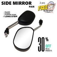KYMCO KRV 180 TCS SIDE MIRROR CHROME LONG STEM Motorcycle stock side mirror big