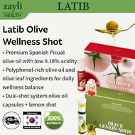 LATIB Wellness Shot Collection | Olive Lemon Curcumin Ginger White Tomato Shot