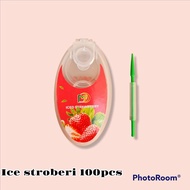 (Termurah isi 100) Manik rasa buah flavour click ball. flavor