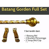 Curtain rod Curtain pole Curtain rod Curtain rod Curtain rail Full set