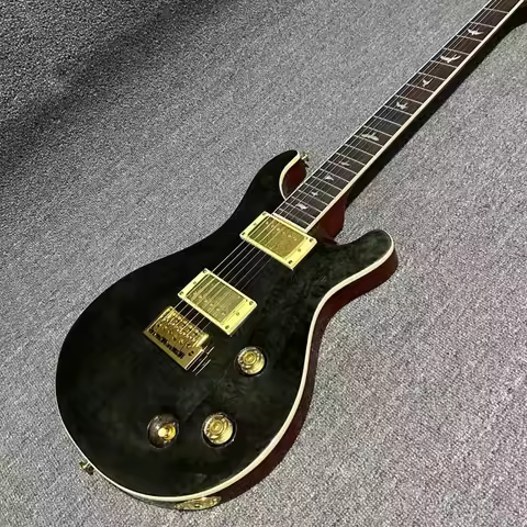 Free Delivery Electric Guitar Black Rosewood Neck Mahogany Body PRS