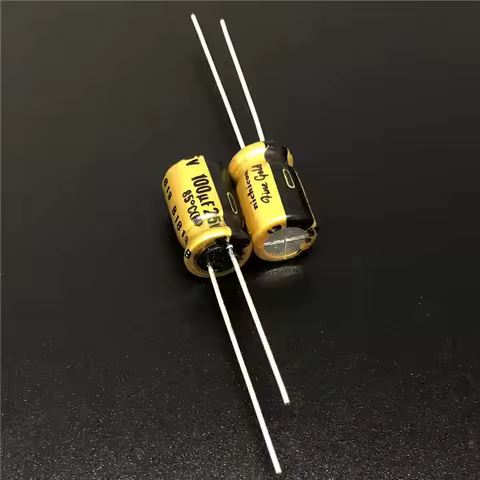 5pcs 100uF 25V NICHICON FG(Fine Gold) 8x11.5mm 25V100uF MUSE Top Grade Audio Capacitor