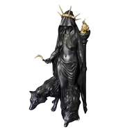Farfi Witch and Hound Figurine Set Witch Statue Resin Hekate Niktipolos Statue Greek Goddess Witch F