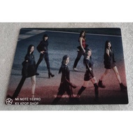 ☑️ LE SSERAFIM (WEVERSE POB Postcard) 1st Mini Album [FEARLESS] Official WEVERSE POB Postcard [Ready