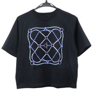 愛馬仕 Figure Artistic 3H4609DL 黑色純棉短袖T卹，成色極佳 [二手] 愛馬仕