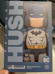 Bearbrick batman 400% + 100% hush