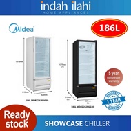 Midea Peti Sejuk Showcase Chiller 186L MDRZ263FGG30 MDRZ262FGG30