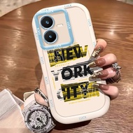 Case For VIVO Y22 Y22s Shockproof Silicone City Phone