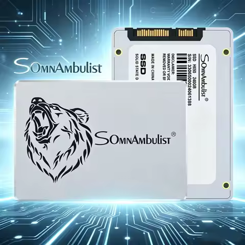 SomnAmbulist 2.5 Inch SATA3 SSD, 120G 128G 240G 256G 480G 512G Multi-Capacity High Speed Solid State