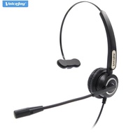 RJ9 Telephone Headset Noise Canceling Mic for AVAYA 2400 4600 series Aastra Allworx Adtran Alcatel Lucent AltiGen ,etc