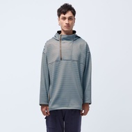 不可退換 /防水透濕刷毛拉鍊衝鋒衣-條紋