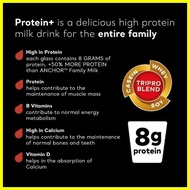 ANCHOR PROTEIN PLUS MILK high protein fortified powdered milk drink Made with NEW ZEALAND milk