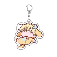 Alien Stage Chibis mica keychain