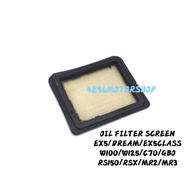 OIL FILTER SCREEN NET EX5 DREAM CLASS W100 W125 RS150 RSX FUTURE C70 FAME GBO MR2 MR3 JARING PENAPIS