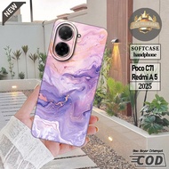 Xiaomi Softcase poco C71 Casing Latestpoco C71 2025 Softcase Accessories Silicone Casing Case hp