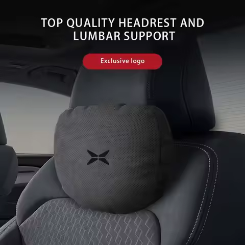 Car Headrest Lumbar Support Pillow Spine Neck Pillow Seat For Xpeng P9 P7 P7i P8 V2l G3 G3i G9 P5 X2