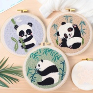 Material Package Stamping Embroidery Rug Embroidery Handmade Punching Needle PunchNeedle Cross-Borde