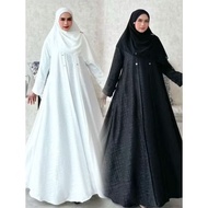 BERRY BLACK AND WHITE GAMIS SET BY NINONA