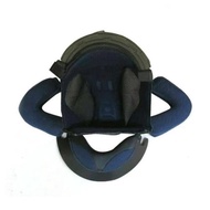 INK CX22 Spon Busa Helm Lengkap ORIGINAL INK - Black Blue Ori