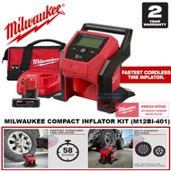 Milwaukee M12 BI-401 Compact Inflator Kit