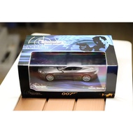 [Ready Stock 1 Set] Mini Cut 1/43 Alloy Car Model Aston Martin Aston Martin dbs Metal Dark Gray 007 