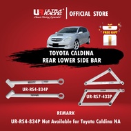 Ultra Racing | Toyota Caldina ZT (T240) N/A 2.0 02-'07 (2WD) / GT4 (4WD) - Rear Lower Side Bar