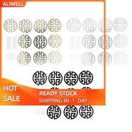 Aliwell DIY Waist Line Mirror Sticker Modern Wall Stickers For Living Room Home