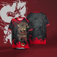 RDYSTOCK The Year of the Loong BAJU NAGA DRAGON GRAPHIC JERSEY DESIGN TSHIRT TAHUN NAGA | Size S-XL