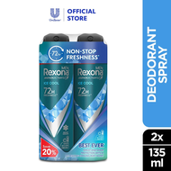 Rexona Men Ice Cool Spray Deodorant 135ml Pack Of 2