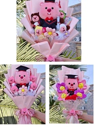 ‼️‼️大熱#loppy 畢業花束 露比 海狸花💐 loppy 公仔花束💐影相一流