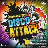 Disco Attack 2CD 22 Disco Dance Fever Anita Ward The Three Degrees Earth Wind & Fire Sister Sledge K