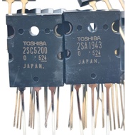 TOSHIBA TRANSISTOR LOT 524 2SA1943 2SC5200 JAPAN