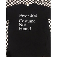 Font Pattern Shirt With Meaning Error404 Very Cool Size L