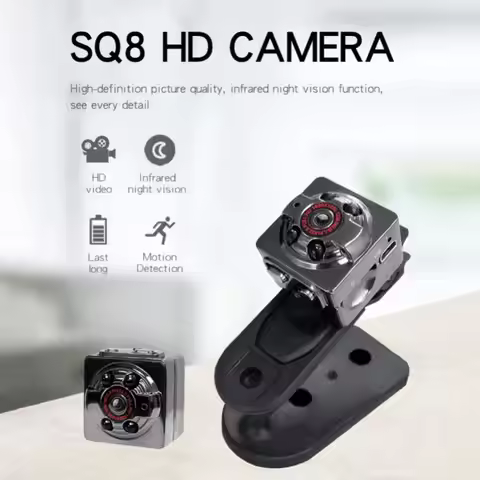 1080p Usb Charge Outdoor Sports Camera Small Camera Mini Camera Sq8 Mini Infrared Night Mini Camcord