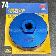 American Tool 74 mm oil filter wrench bowl type bowl filter wrench