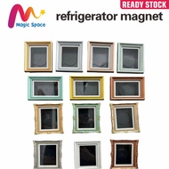 **[In Stock] DIY Photo Frame Fridge Magnet – Creative 3D Magnetic Picture Frame Home Decoration Gift