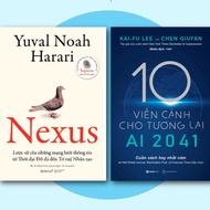 Book - Combo 2c AI 2041 - 10 Visions in the Future + NEXUS A Brief History of Information Networks
