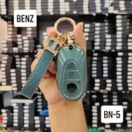 Car Key Case Keychain Cover For Mercedes Bens C E S G CLE CLS GLE GLS EQC EQS Class W223 W206